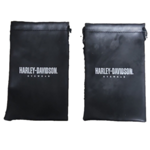2 Harley Davidson sunglass Eyewear soft case drawstring pouches